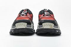 483513 w06e1 1006 Ba*len*cia*ga triple s black red grey