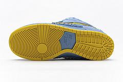 CJ5378-400 Grateful Dead x Nike SB Dunk Low Pro QS“ Blue Bear”