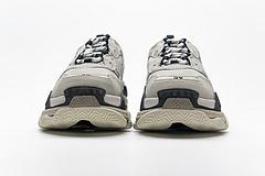 584088 w09o1 1900 Ba*len*cia*ga triple s silvery