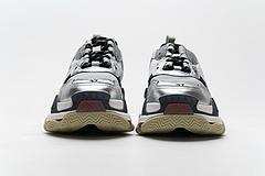 541624 w06e2 7320 Ba*len*cia*ga triple s grey silver
