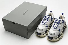 490672 w09o5 1005 Ba*len*cia*ga triple s black blue violet