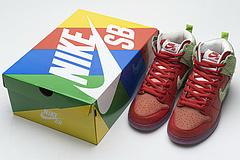 CW7093-600 Nike SB Dunk High “Strawberry Cough”