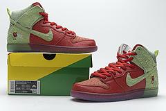 CW7093-600 Nike SB Dunk High “Strawberry Cough”