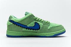 CJ5378-300 Grateful Dead x Nike SB Dunk Low Pro QS“ Green Bear”