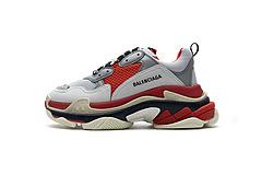 541624 w06e2 1863 Ba*len*cia*ga triple s red white dark grey
