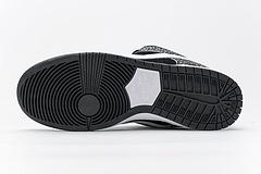 CD2563-003 Nike SB Dunk Low Pro ISO Black White