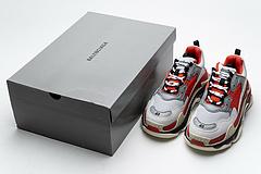 541624 w06e2 1863 Ba*len*cia*ga triple s red white dark grey