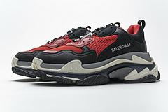 483513 w06e1 1006 Ba*len*cia*ga triple s black red grey