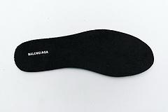 Ba*len*cia*ga speed clear sole sneaker black white