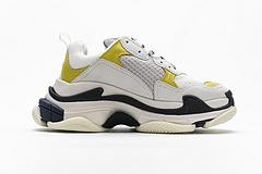 483513 w06e2 6890 Ba*len*cia*ga triple s white yellow