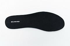 Ba*len*cia*ga speed clear sole sneaker black silver