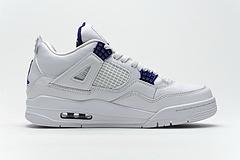 CT8527-115 Air Jordan 4 Retro “Metallic Purple”