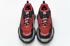483513 w06e1 1006 Ba*len*cia*ga triple s black red grey