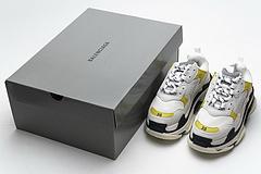 483513 w06e2 6890 Ba*len*cia*ga triple s white yellow