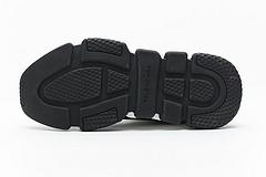 Ba*len*cia*ga speed clear sole sneaker black silver