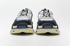 541624 w06e2 7080 Ba*len*cia*ga triple s black grey blue