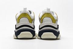 483513 w06e2 6890 Ba*len*cia*ga triple s white yellow
