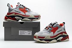 541624 w06e2 1863 Ba*len*cia*ga triple s red white dark grey