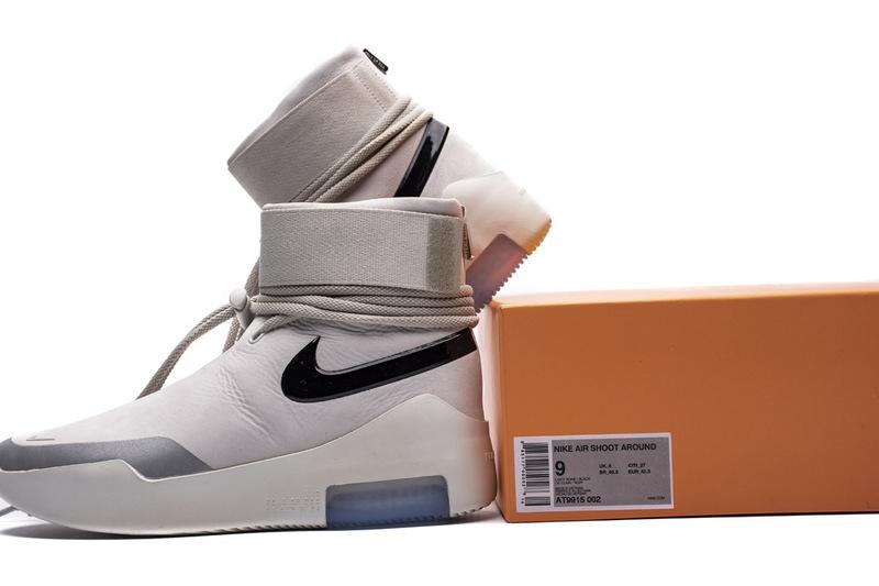 Fear of God x Nike Air Shoot Around "Light Bone" AT9915-002