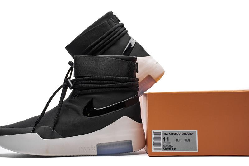Fear of God x Nike Air Shoot Around "Black" AT9915-001