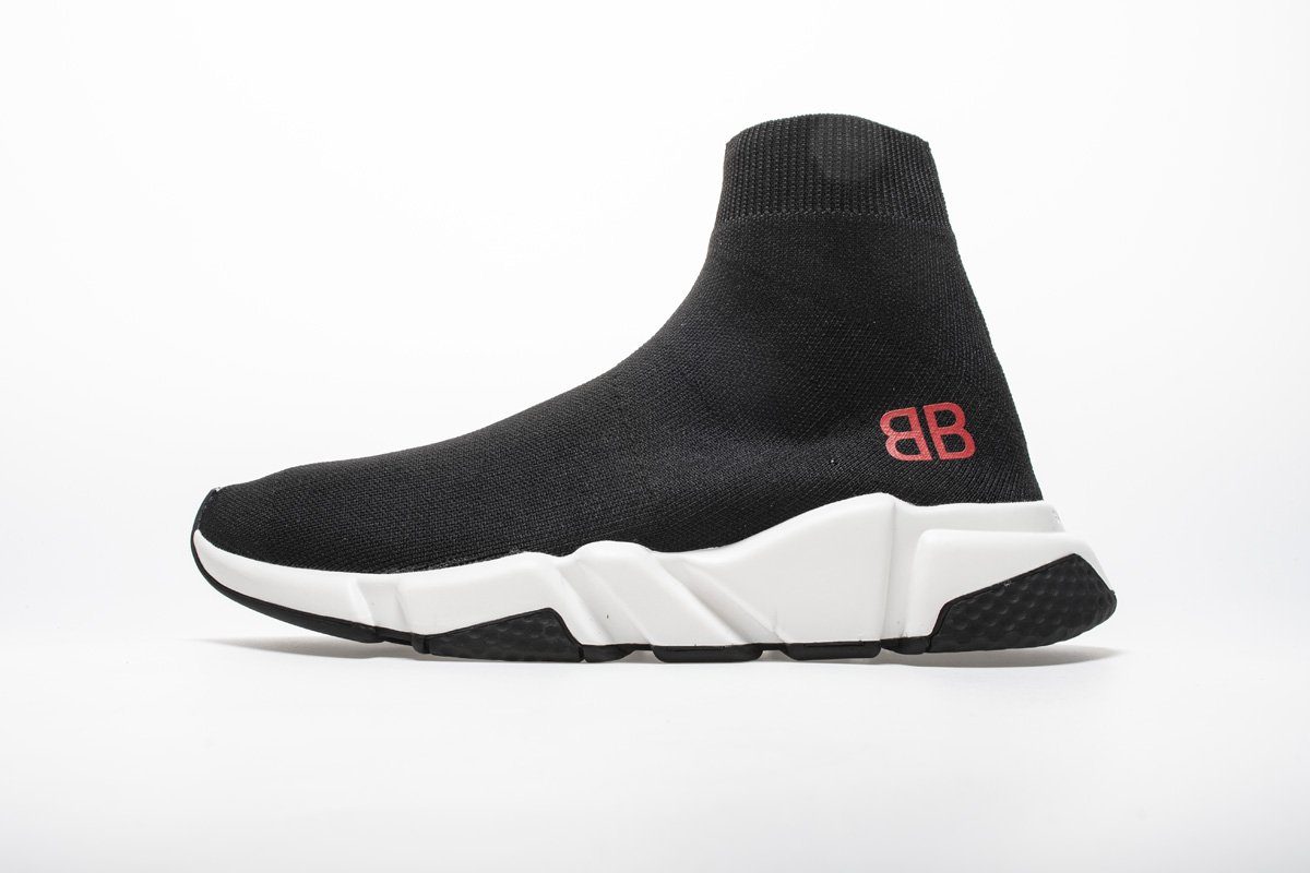 Ba*len*cia*ga stretch mesh high top sneaker