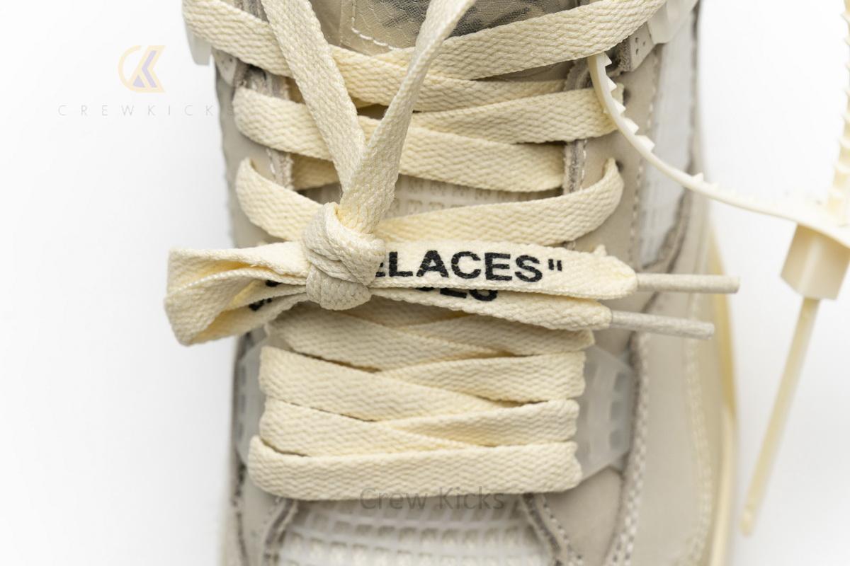 CV9388-100 OFF White x Air Jordan 4 Sail