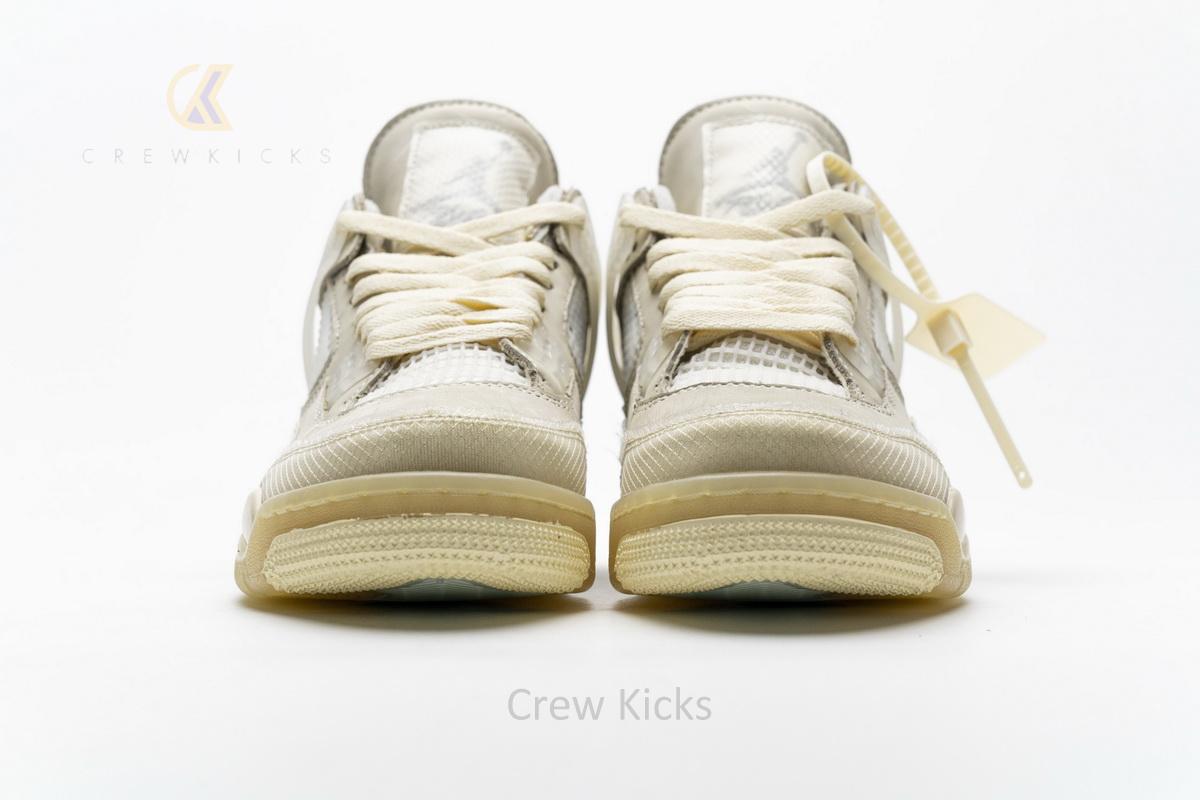 CV9388-100 OFF White x Air Jordan 4 Sail