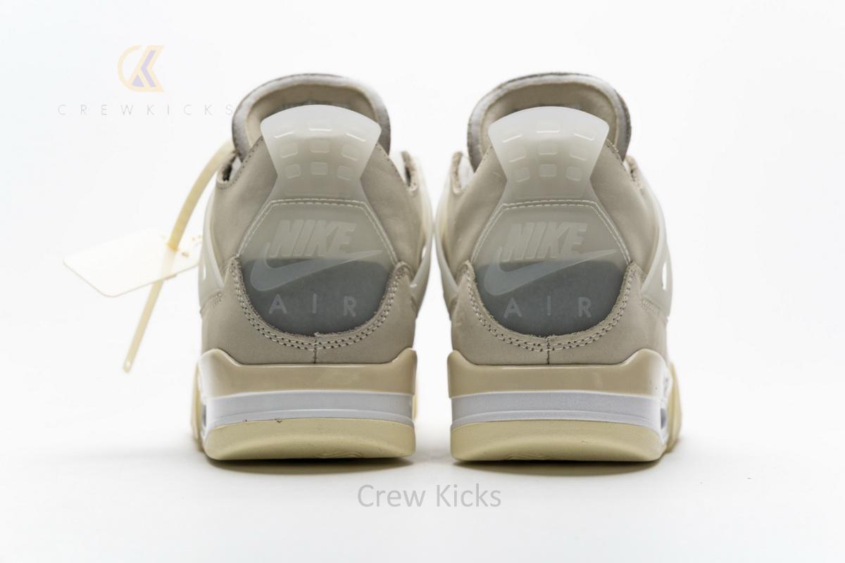 CV9388-100 OFF White x Air Jordan 4 Sail