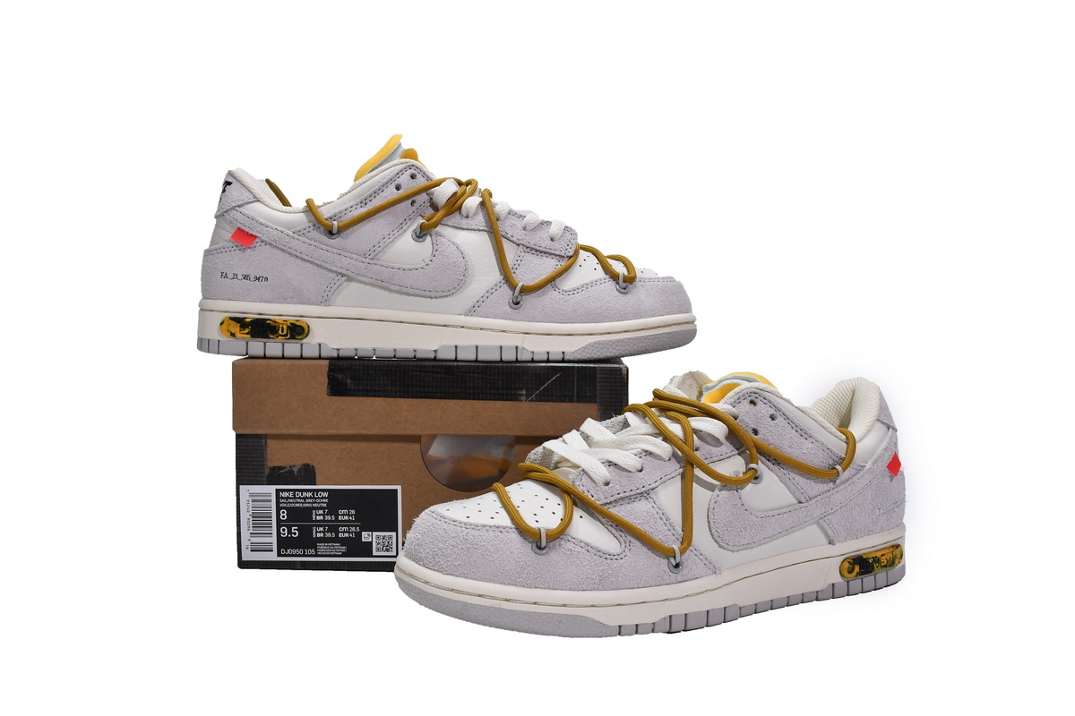 DJ0950-105 OFF WHITE x Nike Dunk SB Low The 50 NO.37