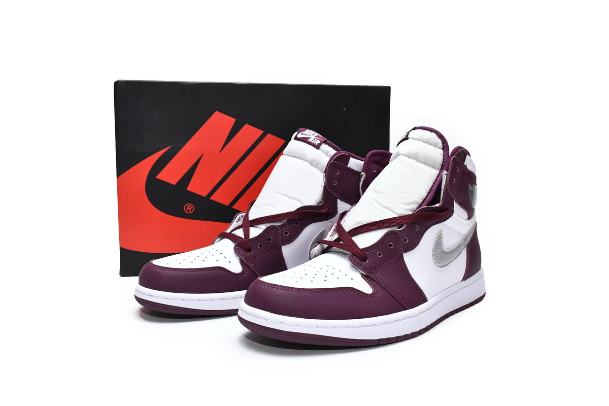 555088-611 Air Jordan 1 High OG Bordeaux