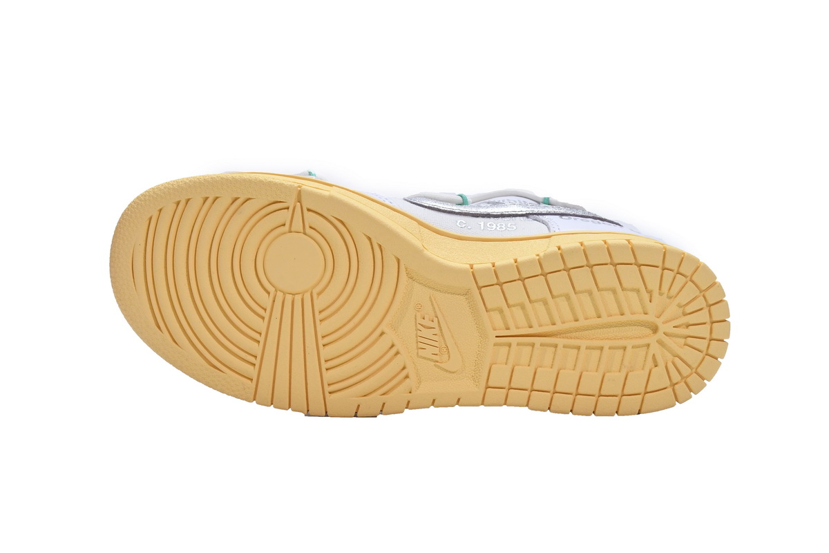 DM1602-127 OFF WHITE x Nike Dunk SB Low The 50 NO.1