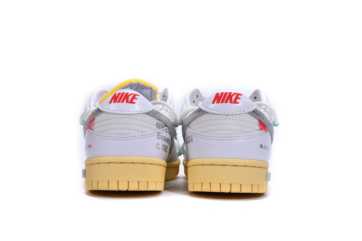 DM1602-127 OFF WHITE x Nike Dunk SB Low The 50 NO.1