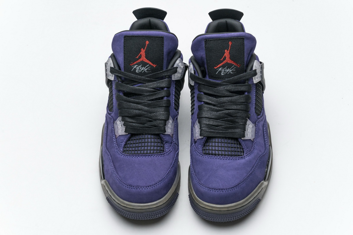 AJ4-766302 Travis Scott x Air Jordan 4 Retro Purple