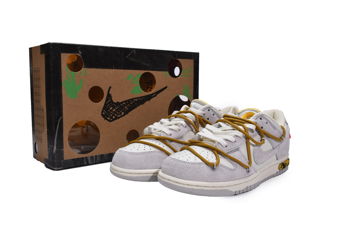 DJ0950-105 OFF WHITE x Nike Dunk SB Low The 50 NO.37