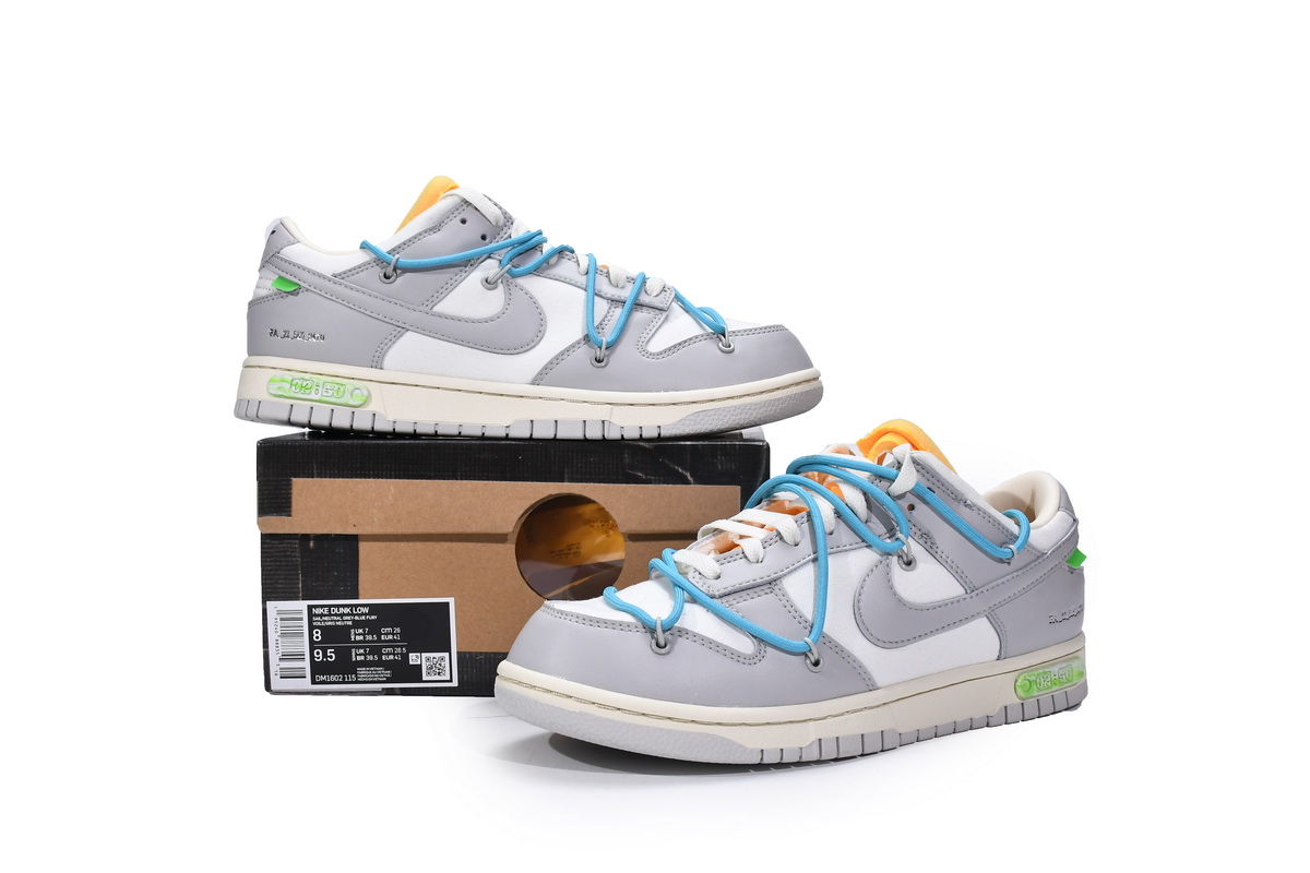 DM1602-115 OFF WHITE x Nike Dunk SB Low The 50 NO.2