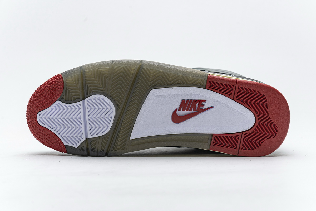 CV9388-001 OFF White x Air Jordan 4 Bred