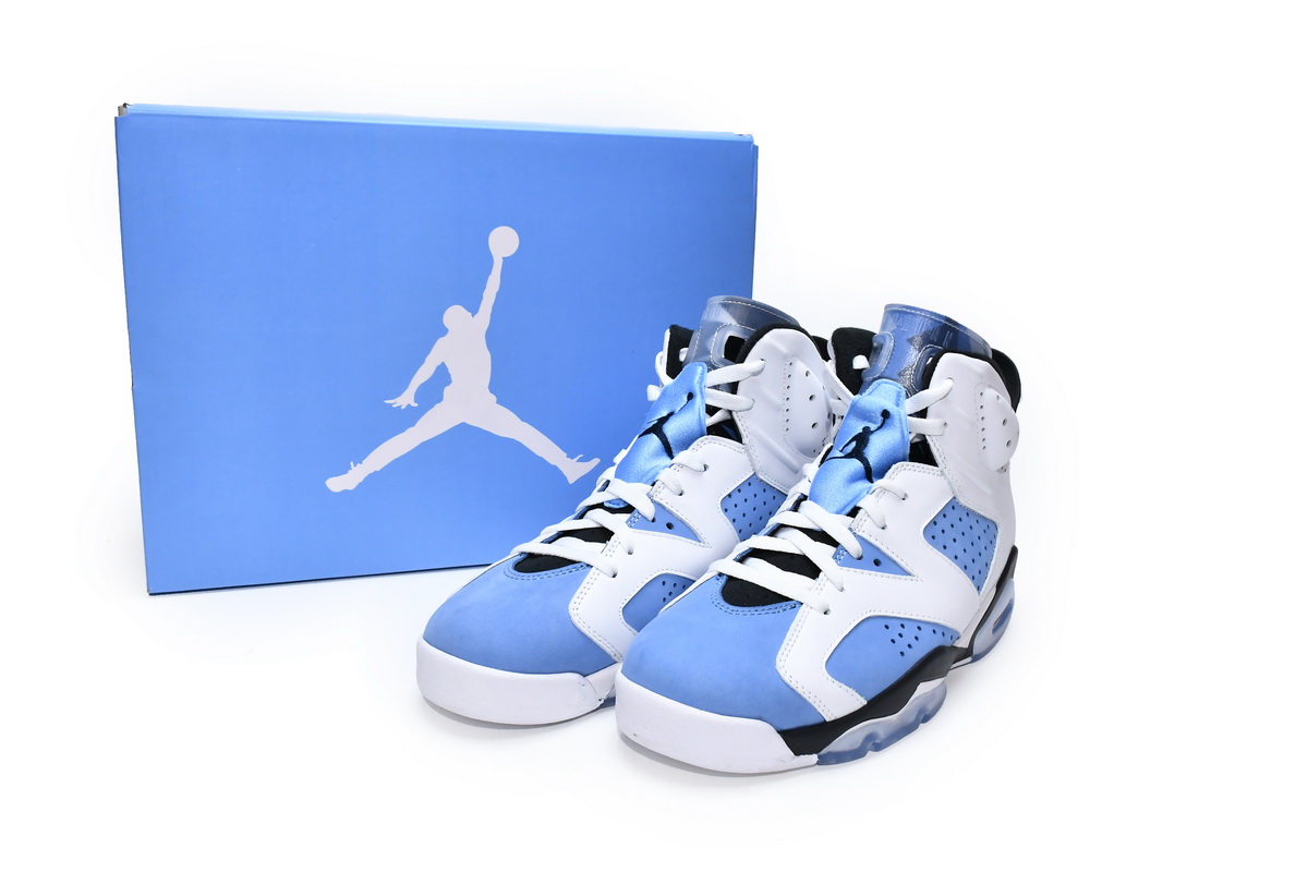 CT8529-410 Air Jordan 6 UNC