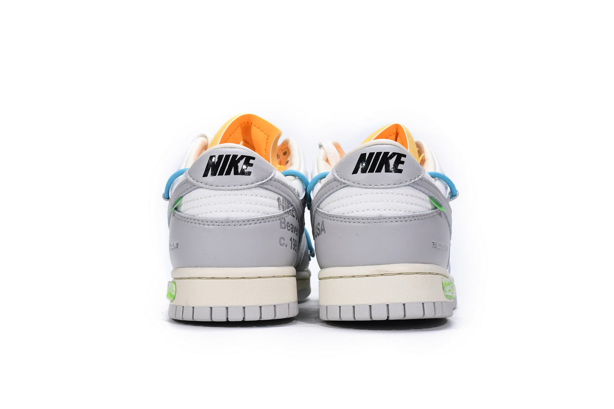 DM1602-115 OFF WHITE x Nike Dunk SB Low The 50 NO.2