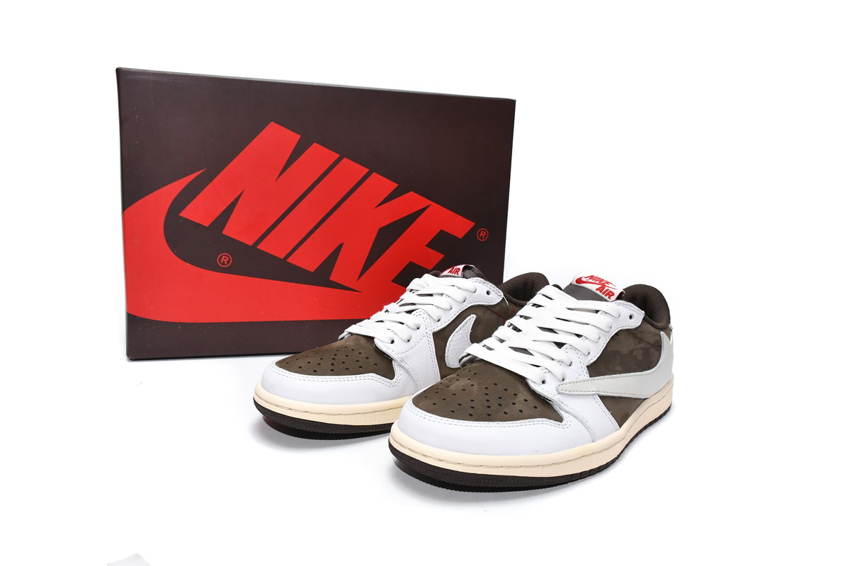 Travis Scott x Air Jordan DM2508-586 1 Low OG – Reverse Mocha