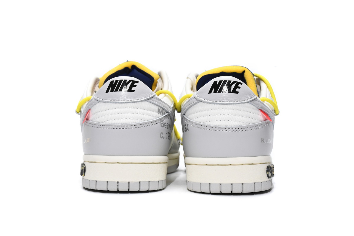 DM1602-120 OFF WHITE x Nike Dunk SB Low The 50 NO.27
