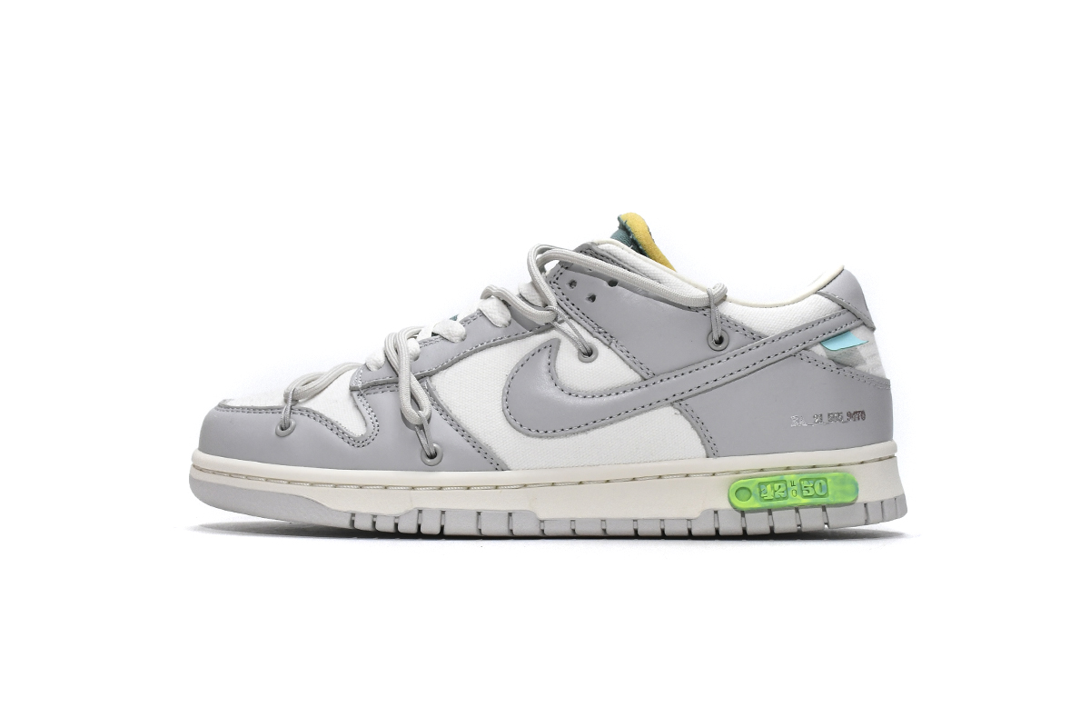 DM1602-117 OFF WHITE x Nike Dunk SB Low The 50 NO.42