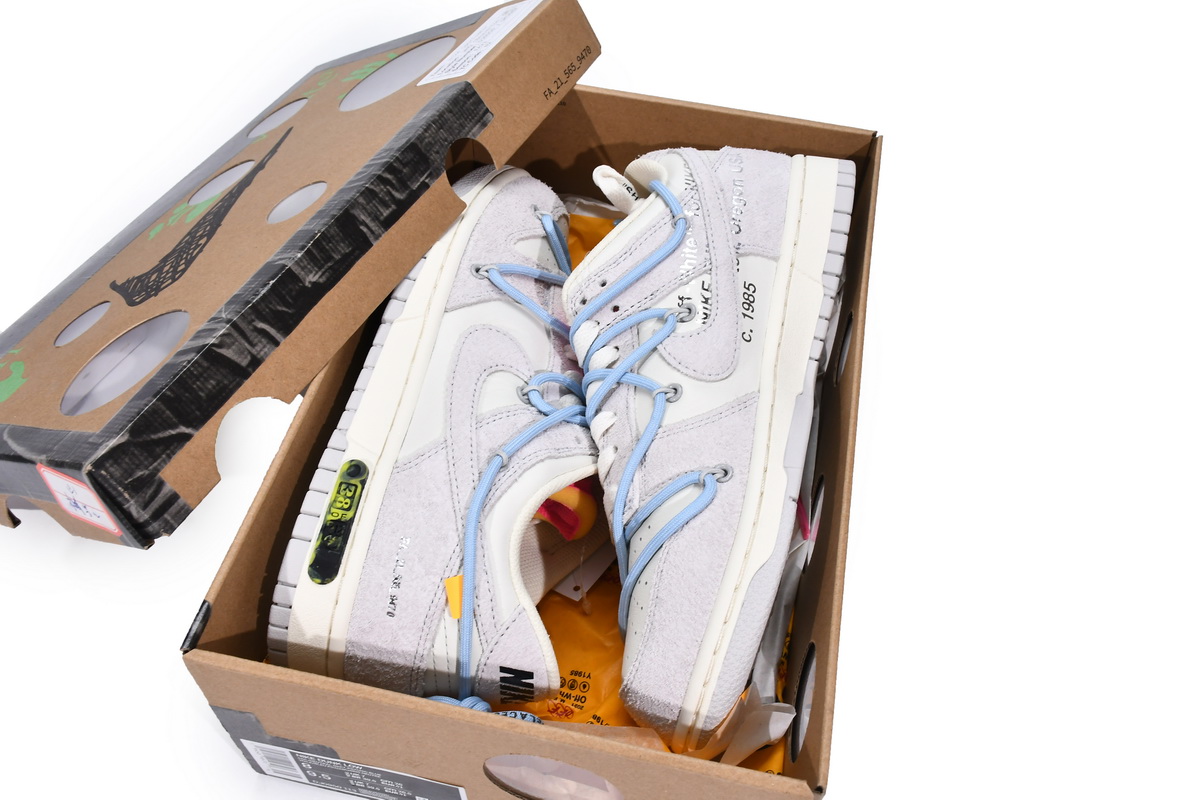 DJ0950-113 OFF WHITE x Nike Dunk SB Low The 50 NO.38