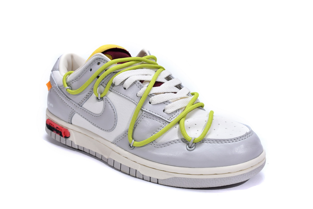 DM1602-106 OFF WHITE x Nike Dunk SB Low The 50 NO.8