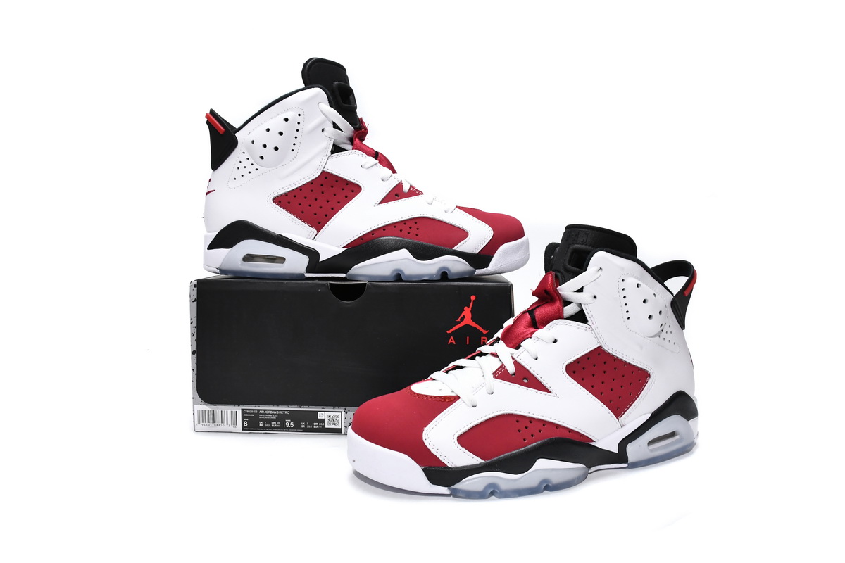CT8529-106 Air Jordan 6 CarMine