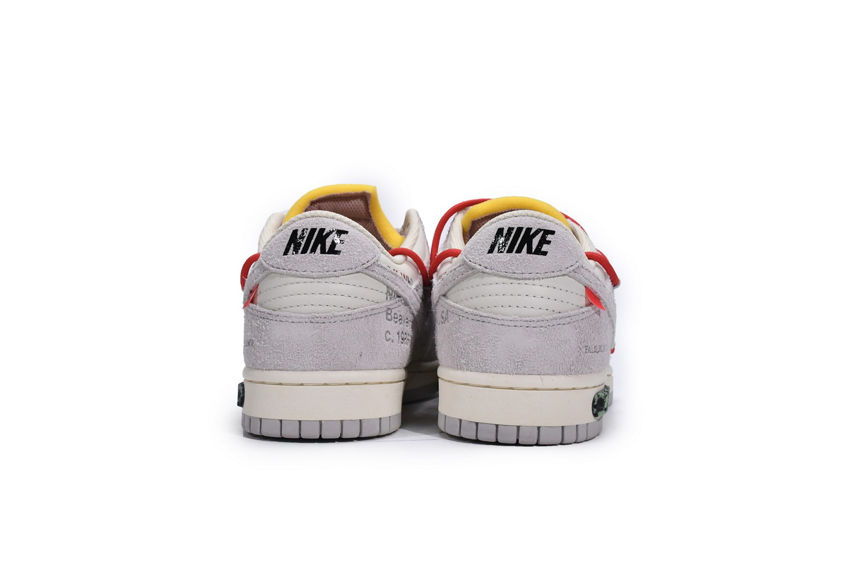 DJ0950-118 OFF WHITE x Nike Dunk SB Low The 50 NO.33