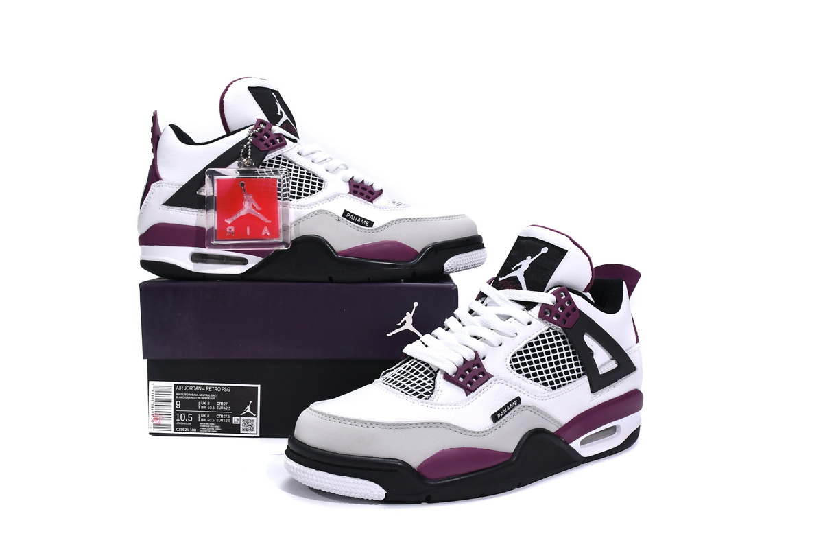 PARIS SAINT-GERMAIN X AIR JORDAN 4 RETRO ‘BORDEAUX’