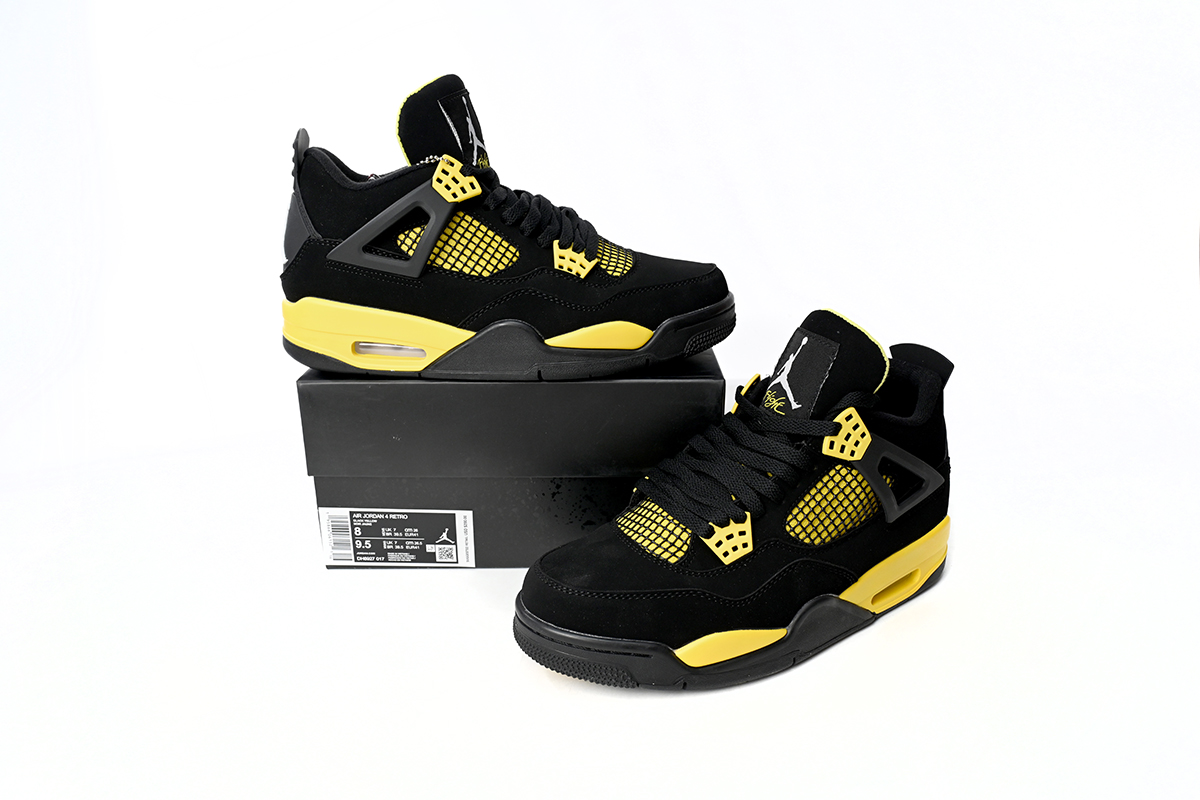 AIR JORDAN 4 “THUNDER” RETURNING SUMMER 2023