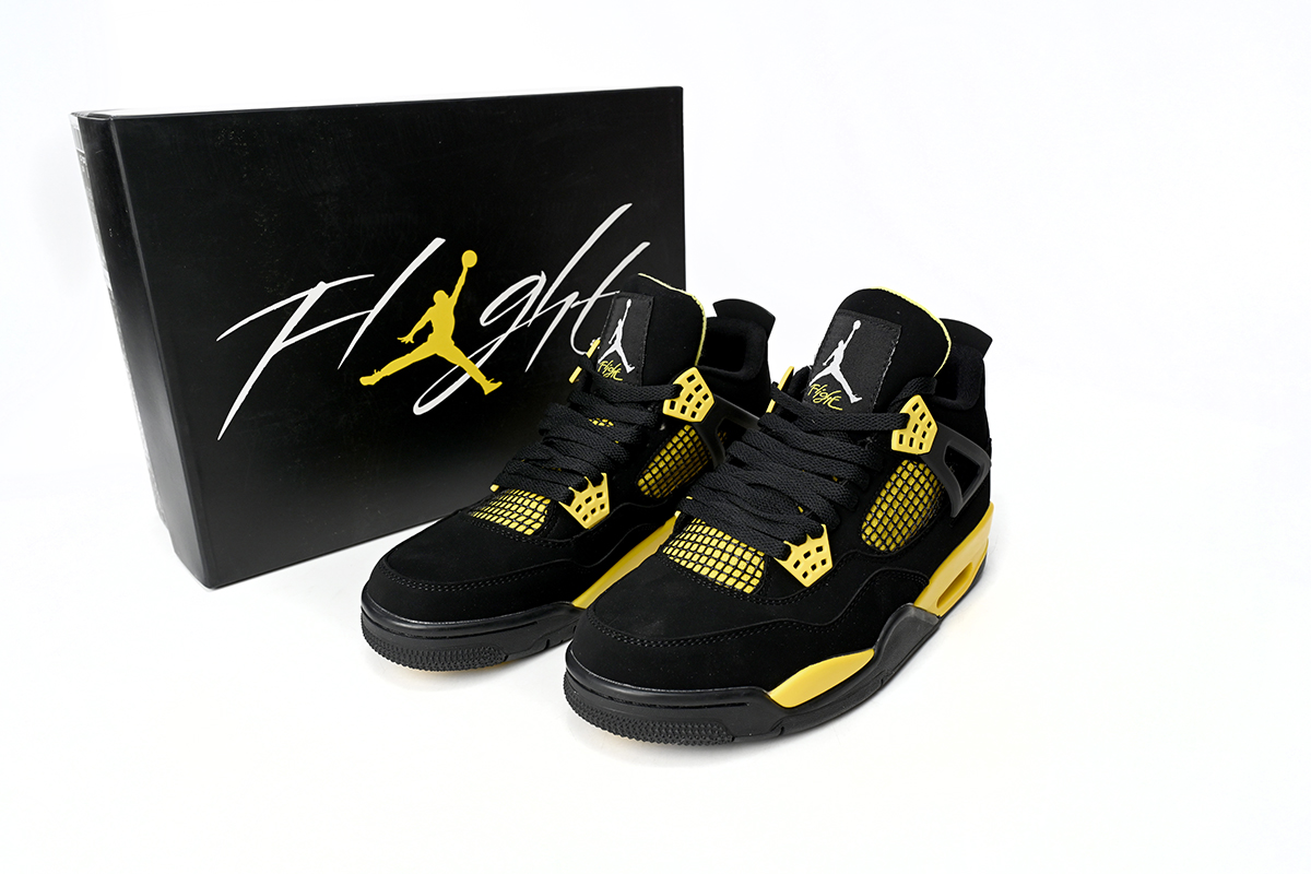AIR JORDAN 4 “THUNDER” RETURNING SUMMER 2023
