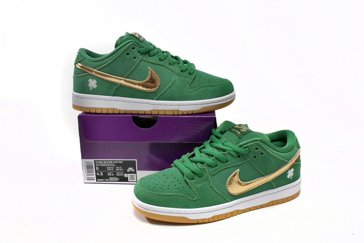 SB DUNK LOW PRO “St. Patrick’s Day”