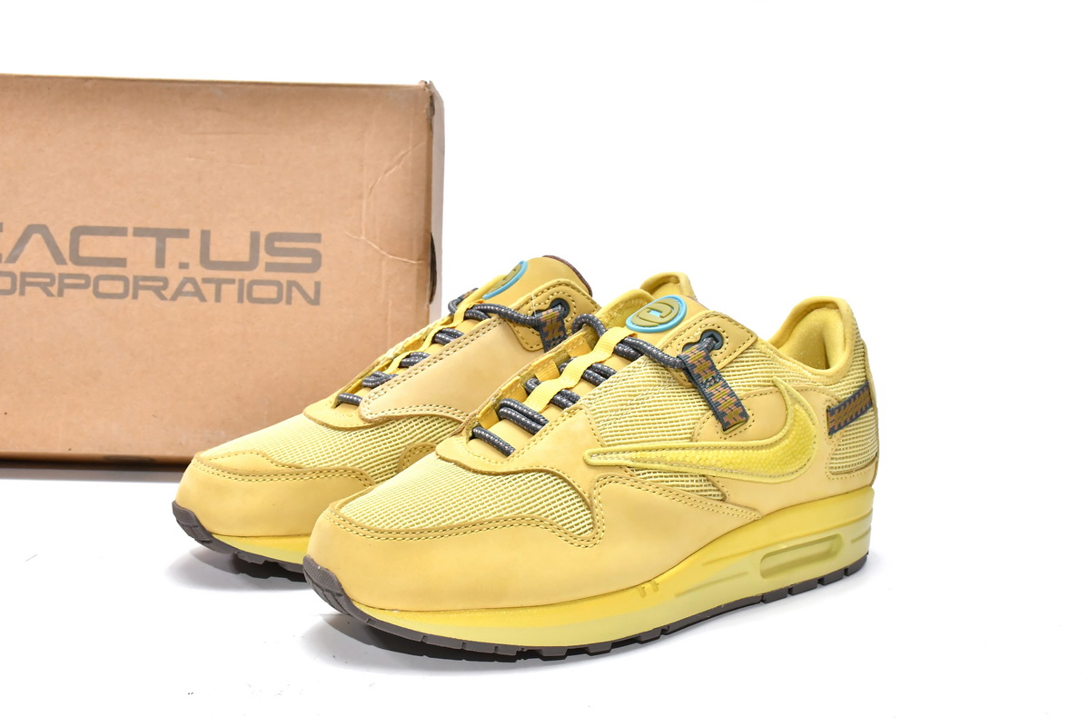Nike Air Max 1 Travis Scott Cactus Jack Saturn Gold
